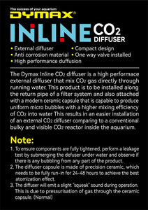 Dymax Inline CO2 Diffuser