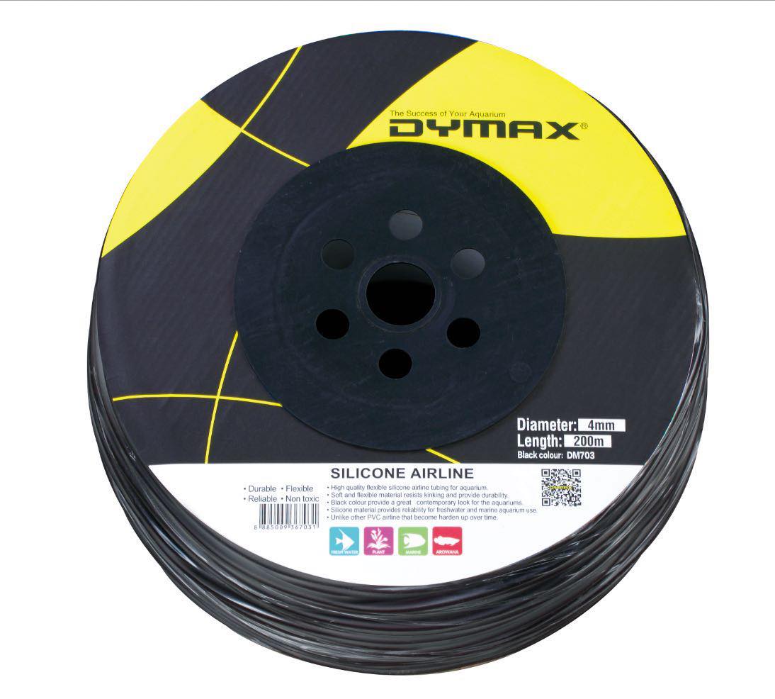 DYMAX SILICONE AIRLINE TUBING DIA.4mm (200m/ROLL)